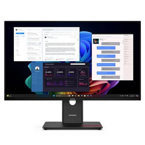 Lenovo ThinkVision T27UD-40 27-inch UHD USB-C Docking Monitor