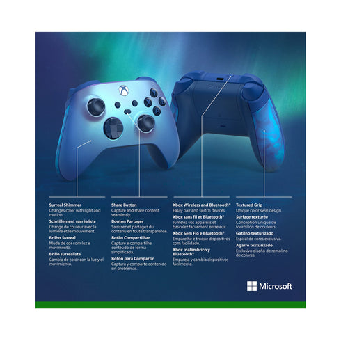 Microsoft Xbox Wireless Controller – Aqua Shift Special Edition