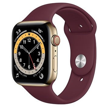 Apple Watch Series 6 44mm Stainless Steel GPS + Cellular