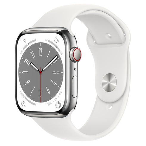 Apple Watch Series 8 45mm Stainless Steel GPS + Cellular