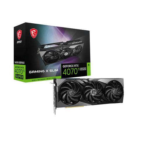 MSI GeForce RTX 4070 Ti SUPER GAMING X SLIM 16G