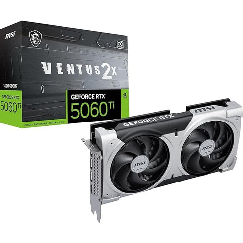 MSI GeForce RTX 5060 Ti 16G VENTUS 2X OC PLUS