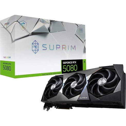 MSI GeForce RTX 5080 16G SUPRIM SOC